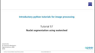 Tutorial 57 - Nuclei (cell) segmentation in python using watershed Net Worth