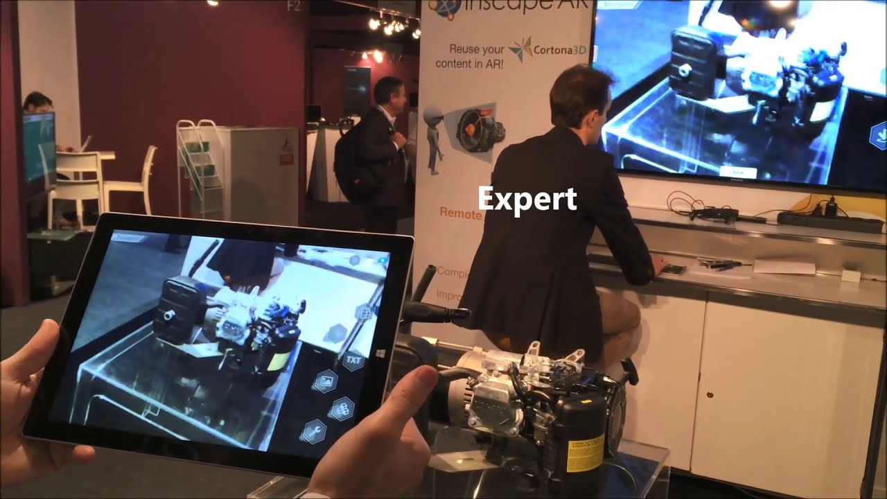 3ds Inscape AR: Remote Assistance in Augmented Reality