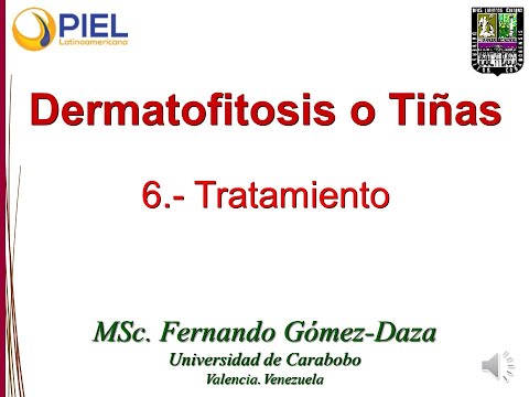 6. Tratamiento de las Dermatofitosis o Tiñas