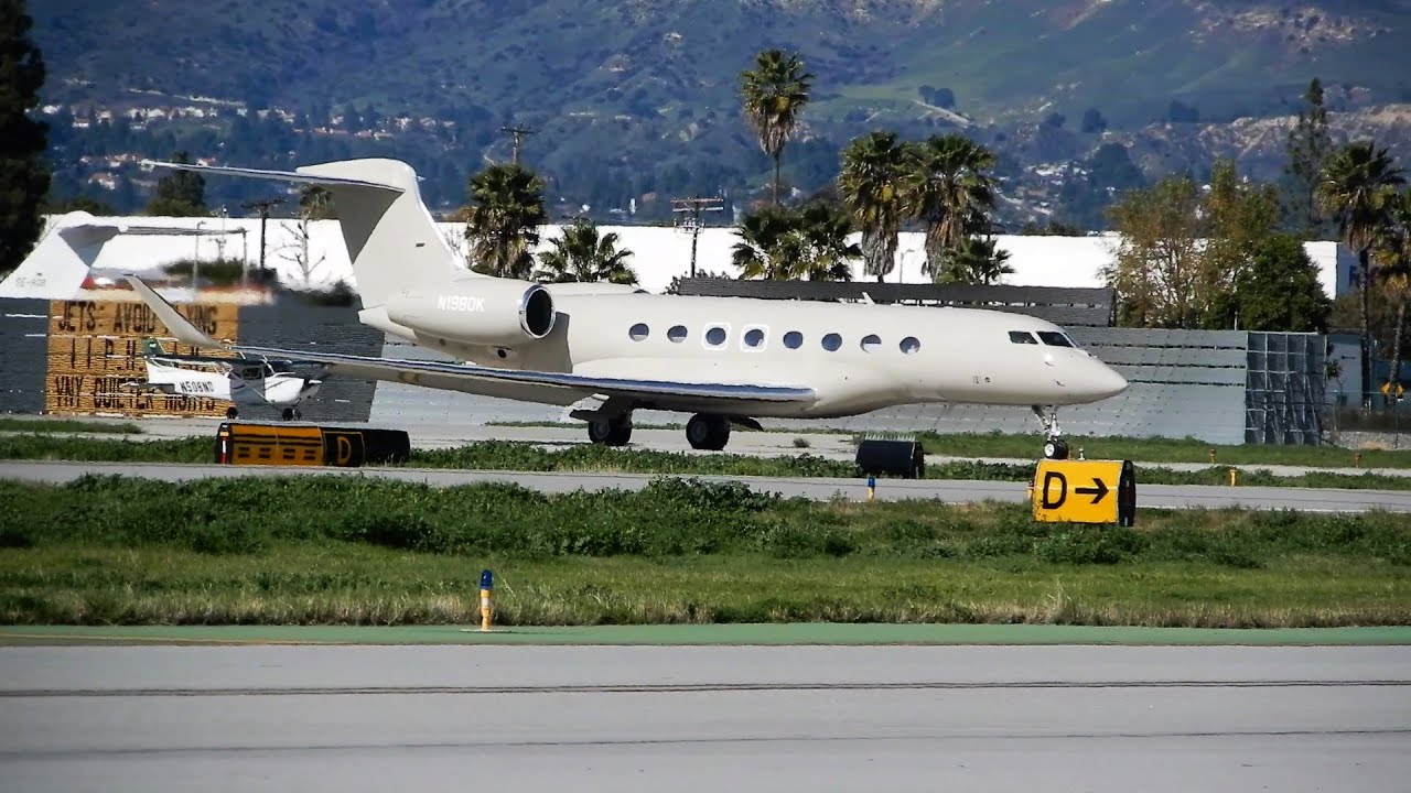 Kim Kardashian G650ER & Magic Johnson Gulfstream III $75 Million Plus ...