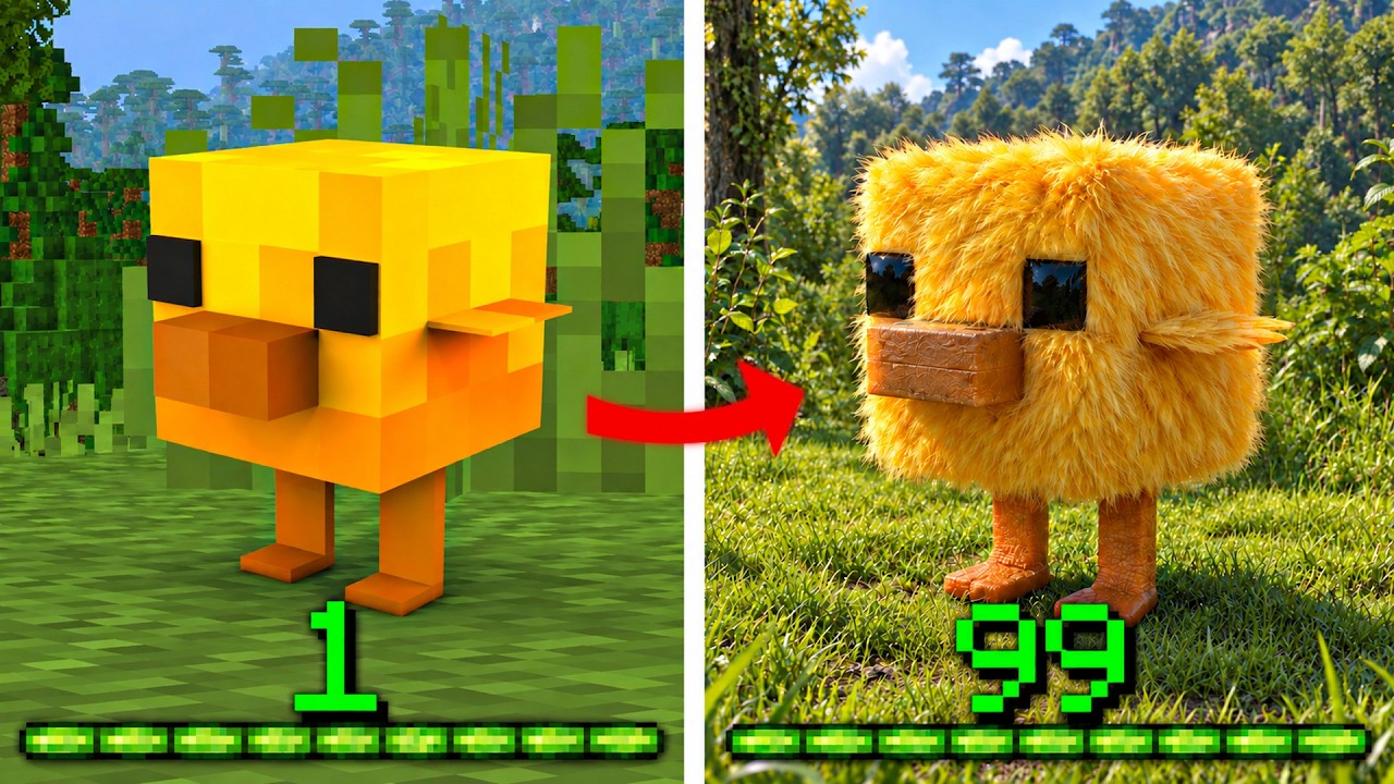 MINECRAFT ABER XP = REALISMUS