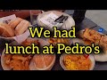 Shailin  teeya and i went to pedros for lunch today pedros grilledchicken lunch  spicyrice