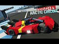 Hypercar ArcticRing Circuit Lap in Stormworks