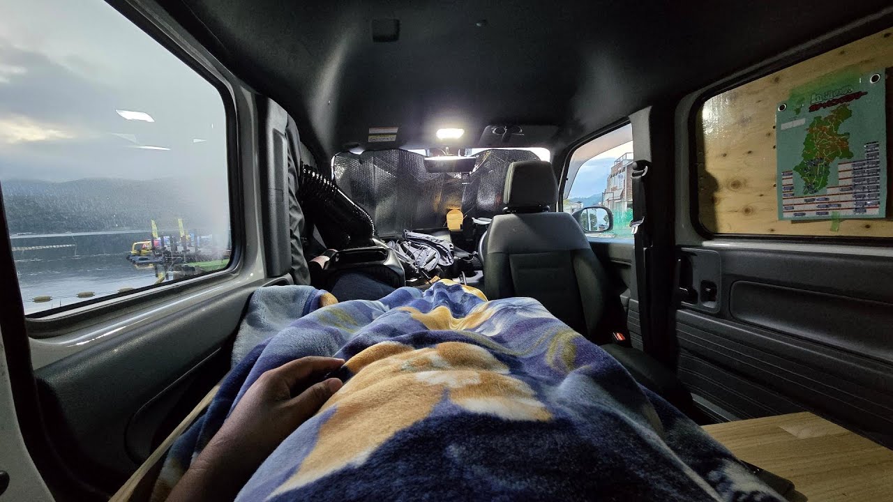 【長野旅】猛暑を避けてエアコンを車載したN-VANで長野を巡る車中泊の旅【Part4】
