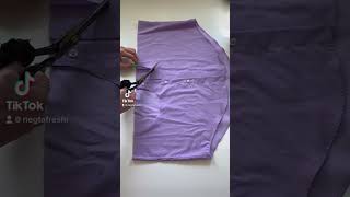 Follow me on TikTok for the full tutorial! #fashiondesigner #thriftflip #fashion #sewing #style #fyp