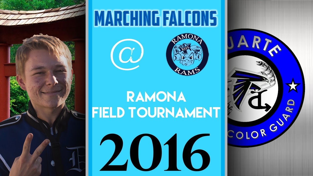 Duarte Falcon Band & Color Guard - "The Gates" by Gary Gilroy | Ramona FT (11-12-16)