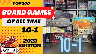 Top 100 Board Games of All Time 10-1 | Top 10 Board Games of All Time 2023