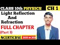 Light -Reflection And Refraction Class 10th Science l Rapid Revision...
