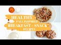 Healthy Recipes for Fall || Easy Breakfast + Snack Ideas