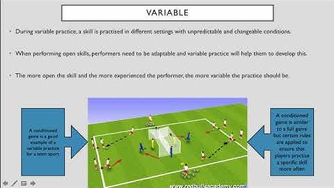 GCSE PE – Year 11 - GCSE PE Flip learning video - Types of Practice