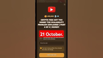 Crypto Fees Got You Down? TheScalability Problem Explained |Part4 of 5 |MemeFi #memefi