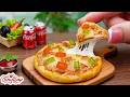 Best of Pizza Hut😘 Delicious BBQ Chicken Pizza Recipe | TinyBap ASMR Mini Cooking