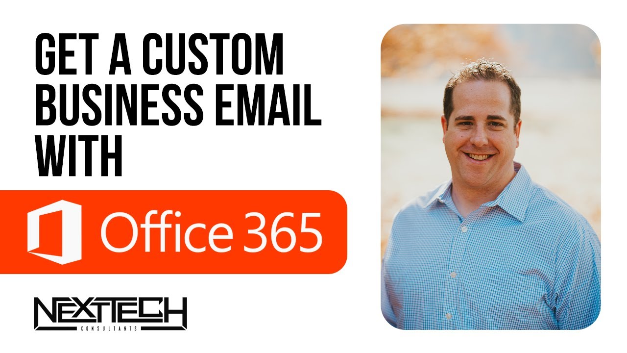 How to Set Up a Custom Business Email with Office 365 for Business - YouTube