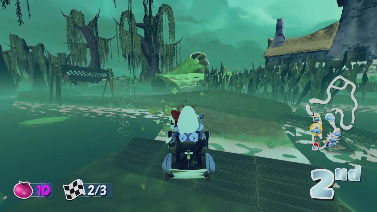 Smurfs Kart- Gargamel Cup- Handy Gameplay