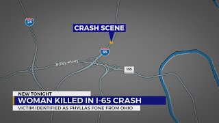 Passenger dies following crash on I-65 near Madison
