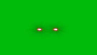 red eye green screen