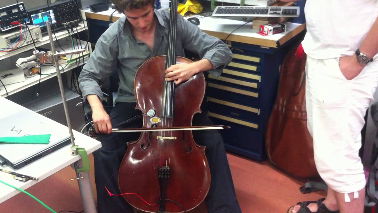 Wolf tone control at Ircam