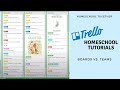 Trello Homeschool Tutorials: Boards - Personal vs. Workspaces (Teams)