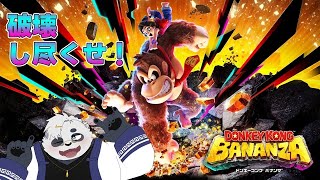 【ドンキーコングバナンザ】新作3Dドンキー！破壊の限りを尽くす！ #1【笹山明】
