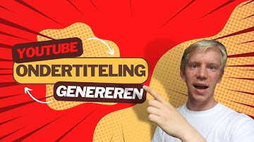 Automatische ONDERTITELING Toevoegen aan uw YouTube-Video