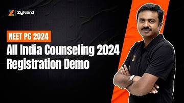 All India NEET MDS Counseling - 2024 | Registration Demo