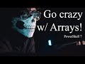 PowerShell 7 Tutorial 8: Interacting with Arrays, ArrayLists, Multi-dimensional and Jagged Arrays
