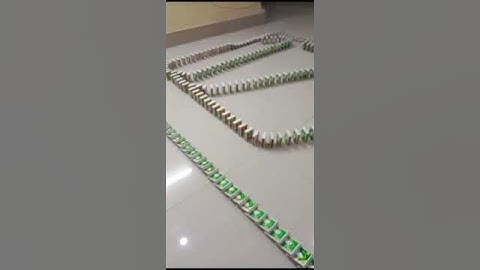 i build the matchbox domino part 177. #shorts #ooocratfs