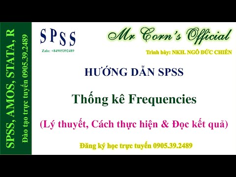 14.10.2022 Hướng dẫn SPSS | Thống kê Frequencies (Lý thuyết, Cách thực hiện & Đọc kết quả)