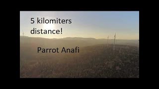 Parrot Anafi World Record Range! 5km!!(16.571Feet/3,1Miles) l Long Range Test