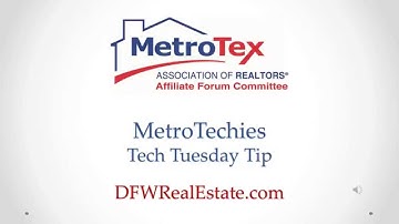 MetroTex Tech Tip: The New DFWRealEstate.com Consumer Website
