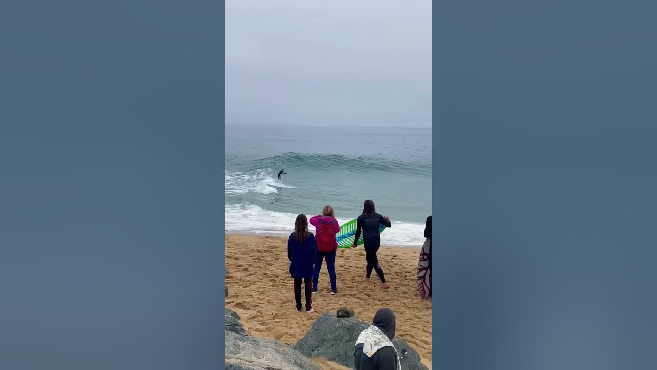 Skimboarding The Wedge! #shorts30
