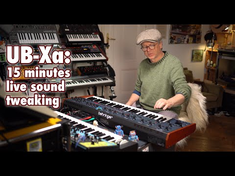 Behringer UB-Xa: 15 minutes live sound tweaking