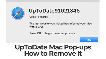 UpToDate Mac Virus Pop-up - How to Remove It [Fix]