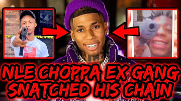 NLE CHOPPA'S EX GANG "SHOTTA FAM" SNATCHED HIS CHAIN