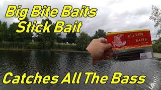 Big Bite Baits Stick Bait Catches All The Bass. Just Add Water. "Giveaway"