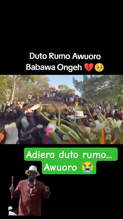 Adiera duto rumo... Awuoro 😭