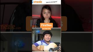 It’s been a hot minute but I’m back on Omegle..😀 #fireflies #owlcity #cover #singer  #music #omegle