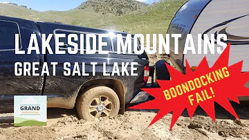 Ep. 103: Lakeside Mountains | Great Salt Lake Utah RV travel camping