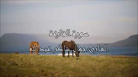 سـورة القارعة ، القارئ جمال شاكر عبدالله