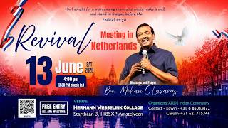 🔴🅻🅸🆅🅴 from Netherland || Revival Prayer Meeting || Mohan C Lazarus