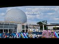 EPCOT Construction Update March 2023 - Communicore Hall &amp; Plaza, Moana | Walt Disney World Florida