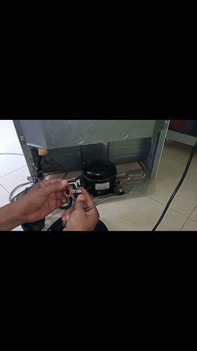Kulkas tidak dingin tapi lampu nyala||Begini Solusinya#SHORTS