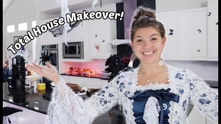 Halloween FULL house MAKEOVER + costume shopping and haul
