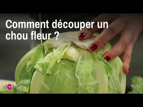 Astuce Comment Decouper Un Chou Fleur Youtube