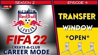 JANUARY TRANSFER TIME! | FIFA 22 CREATE A CLUB CAREER MODE | RED BULL LONDON Season 2 E4