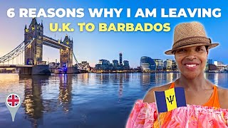 6 REASONS WHY I AM LEAVING U.K.🇬🇧 TO BARBADOS🇧🇧 | GOODBYE UK 🇬🇧 HELLO BARBADOS 🏖️#newchannel by Expat Barbados - Jae Ophelia 4,009 views 1 year ago 9 minutes, 32 seconds