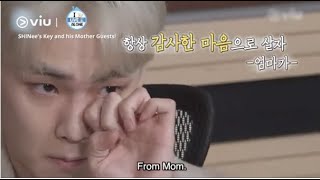 SHINee's Key Shares Emotional Last Commute with His Mother