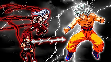 DK Muzan V2 OP (New) & Tanjiro OP (Zeed) VS Son Goku MUI V3.4 in Jump Force Mugen🔥