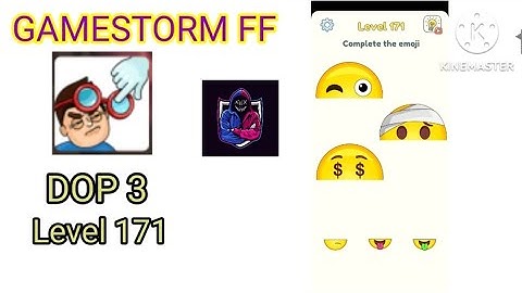 DOP 3 : LEVEL 171 COMPLETE THE EMOJI WALKTHROUGH SOLUTION