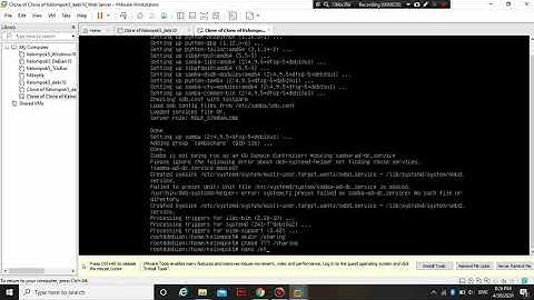 Cara install dan Konfigurasi Samba Server pada debian 10 menggunakan VmWare || Dijamin berhasil